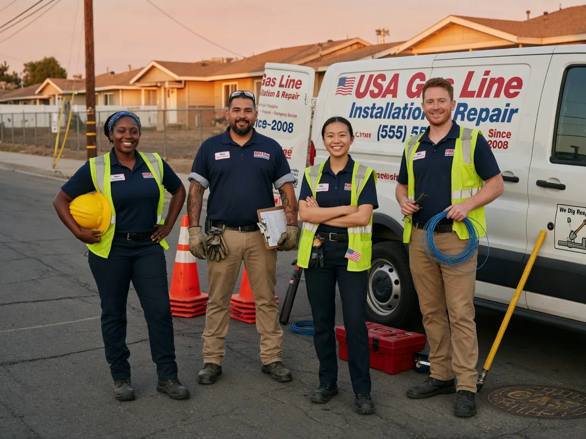 Gas Line Installation company in York, ND